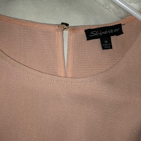 Long Sleeve Blush Romper - Picture 3 of 3